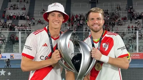 Ezequiel Centurión le mandó fuerzas a Santiago Beltrán.