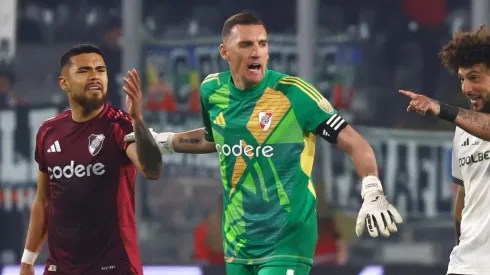 Franco Armani rescató el empate en Chile.