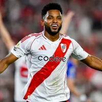 El récord que logrará Miguel Borja con la camiseta de River ante Platense