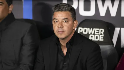 Marcelo Gallardo tiene el 11 casi listo. Foto: Imago.