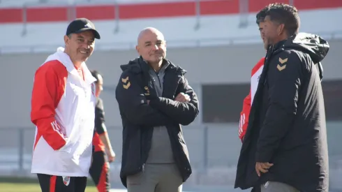 Un integrante de la dupla de Platense habló maravillas de River y Gallardo.