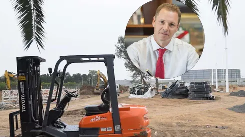 Brito habló del predio que tendrá River.