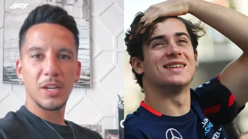 Driussi y un saludo especial para Colapinto.