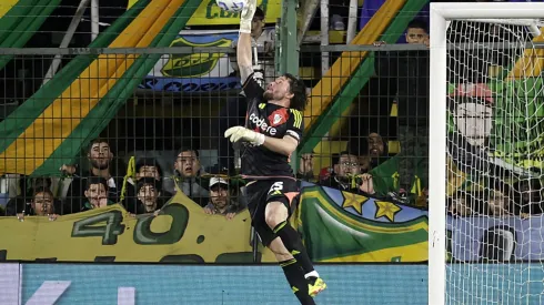 Conan fue el mejor de River junto al Pity Martínez. Foto: Imago.