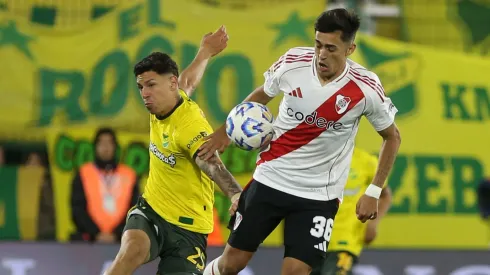 Solari fue titular ante Defensa y no tuvo un buen partido. (Foto: Getty).