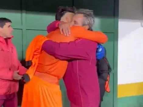 Reencuentro: el abrazo entre Tato Montes y Beto Bologna
