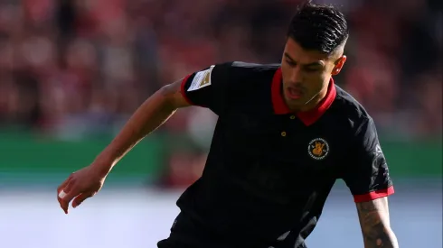 Complicado presente de Exequiel Palacios en Alemania.