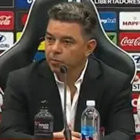El particular cierre de conferencia de Marcelo Gallardo: "¿Hay un señor que se está quedando dormido?"