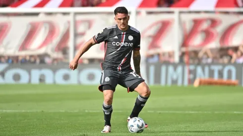 Enzo Díaz iba a ser titular ante Barracas pero se lesionó.