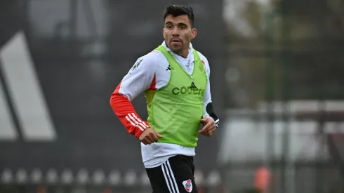 Marcos Acuña vuelve a ser baja en River por lesión.
