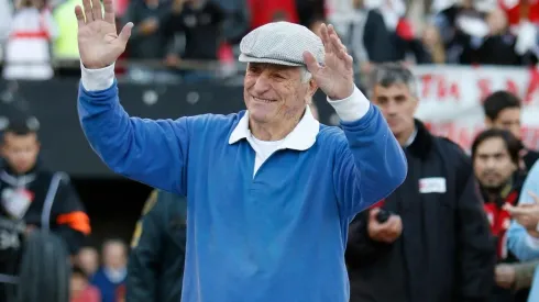 River homenajeó a Amadeo Carrizo.