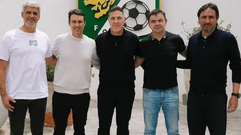 Los ex River Eduardo Berisso, Roberto Bonano y Sebastián Rambert dirigen al León de México que estarán en el Mundial de Clubes 2025 (FOTO: @robertobonano).