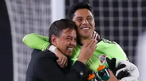 El encuentro entre Gallardo y Enzo que sería clave.