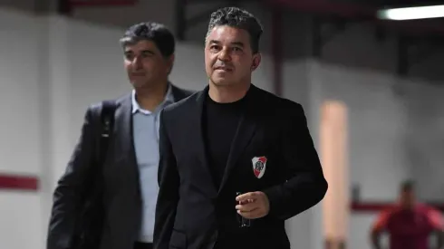 Gallardo definió a los once titulares. (Foto: Prensa River).