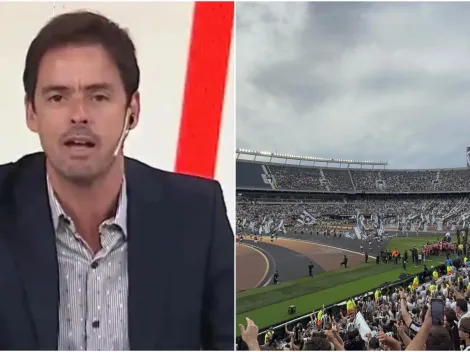 Mariano Closs hizo un alucinante reconocimiento al Monumental durante la final de la Copa