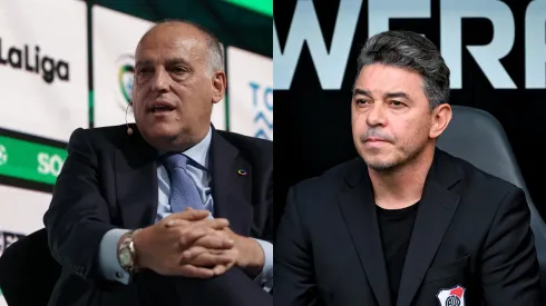 Javier Tebas opinó sobre River y Gallardo.