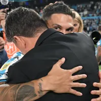 Abrazo emotivo: el reencuentro entre Marcelo Gallardo y Juanfer Quintero antes de Racing vs. River