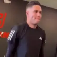 El video de Juanfer Quintero entrenando, en el medio de la novela entre River y Racing