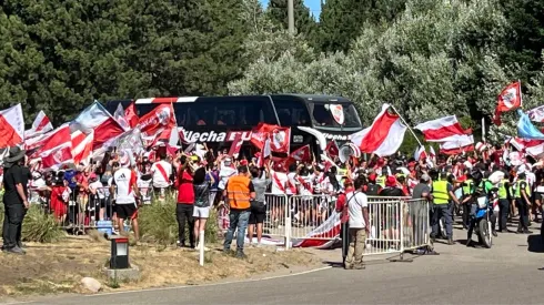 El sorprendente recibimiento de los hinchas en Neuquén.