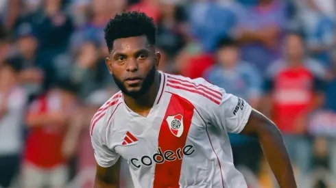 Miguel Borja confirmó si seguirá en River o no (Foto Prensa CARP).