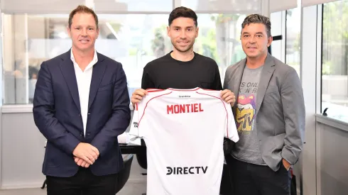 Montiel confirmó que número usará.(Foto Prensa River).