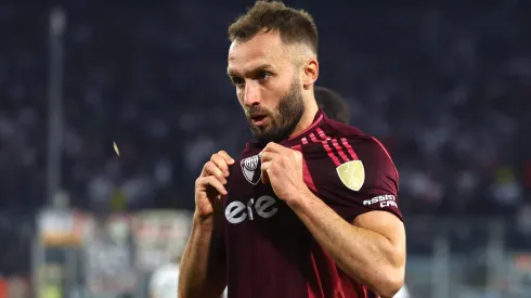 El emotivo gesto de Germán Pezzella en la cancha de Platense tras el empate de River