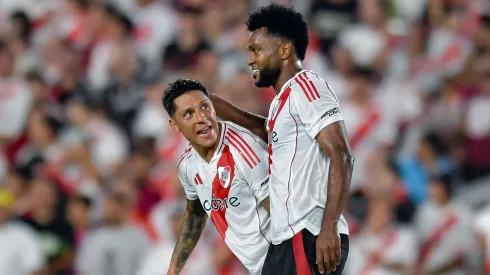Enzo Pérez y Borja, determinantes en River.