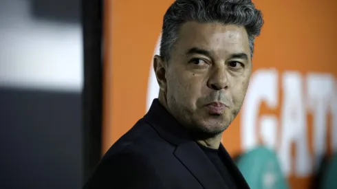 Marcelo Gallardo y el once confirmado de River ante San Lorenzo.