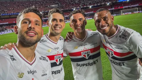 Enzo Díaz, figura en San Pablo.