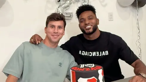 El gesto de Borja con Tapia.