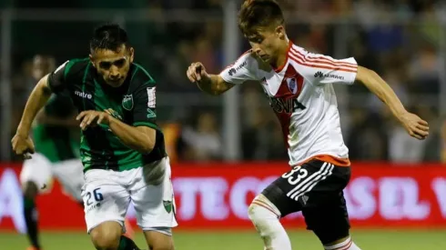 Picazzo debutó con gol en River contra San Martín de San Juan.