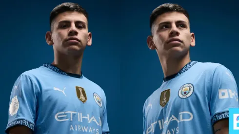 Manchester City presentó al Diablito Echeverri y se confirmó el dorsal que usará