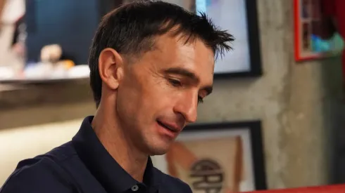 Trapito fue homenajeado en el Monumental.