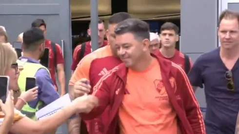 River regresó al país luego de caer en Asunción frente a Talleres.