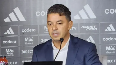 Gallardo se enojó por los reclamos de la platea.