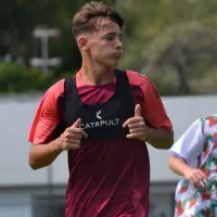Debut soñado: Santino Giletti, la joya que llegó a River desde Tigre la rompió en su estreno