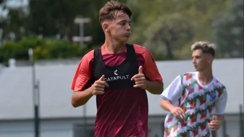 Giletti debutó con River en la sexta.