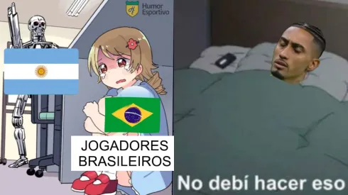 Los memes de Argentina a Brasil.