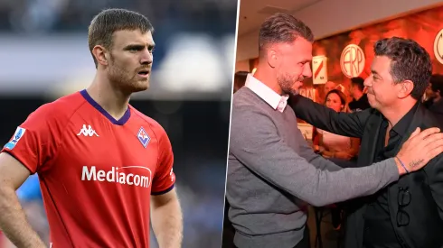 Beltran tuvo a los dos como entrenadores en River.