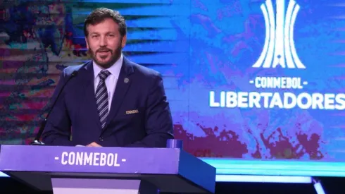 Alejandro Domínguez, presidente de la Conmebol. (FOTO: Getty)