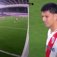 VIDEO | Sebastián Driussi tuvo el primero para River de penal pero atajó el arquero