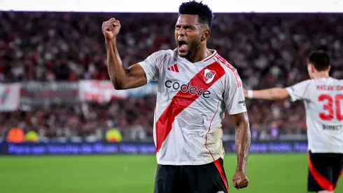 Miguel Borja, la llave del gol de River.