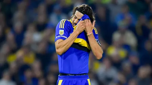 Edinson Cavani, en duda para el Superclásico.