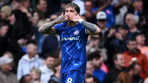 Enzo Fernández convirtió en Chelsea vs. Liverpool.