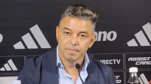 El irónico mensaje de Gallardo, en conferencia de prensa.