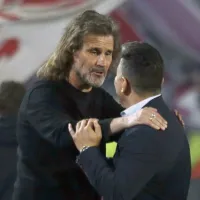 El Gallego Insúa, DT de Barracas, habló maravillas de Gallardo tras ser eliminado por River: “Ganó de forma merecida”