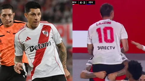 El gesto de Enzo con Manu.