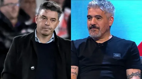 Ortega habló de River y Gallardo.