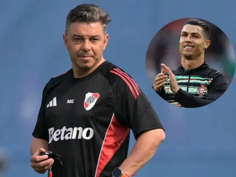 Gallardo confirmó el llamado a Cristiano Ronaldo para jugar en River: "Lo pensó"