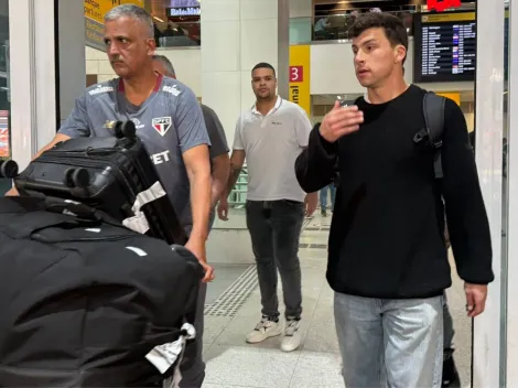 Gonzalo Tapia llegó a Brasil para firmar con San Pablo y River libera otro cupo